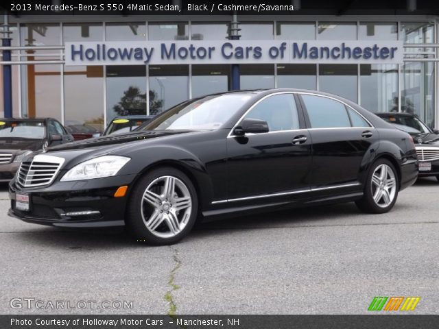 2013 Mercedes-Benz S 550 4Matic Sedan in Black