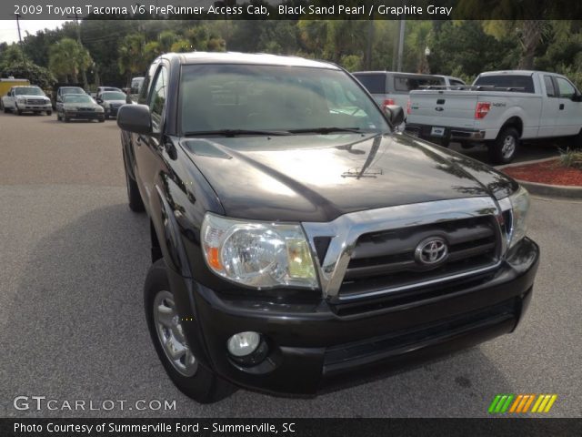 2009 Toyota Tacoma V6 PreRunner Access Cab in Black Sand Pearl