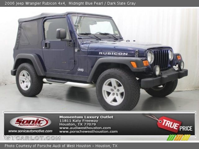 2006 Jeep Wrangler Rubicon 4x4 in Midnight Blue Pearl