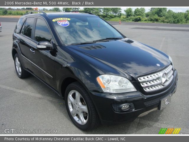 2006 Mercedes-Benz ML 500 4Matic in Black