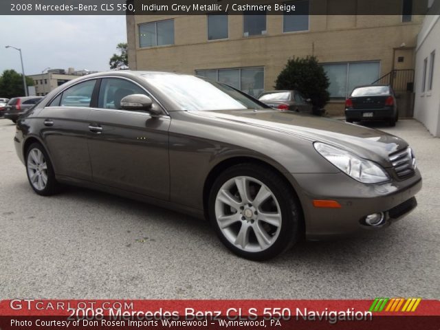 2008 Mercedes-Benz CLS 550 in Indium Grey Metallic