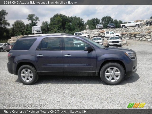 2014 GMC Acadia SLE in Atlantis Blue Metallic
