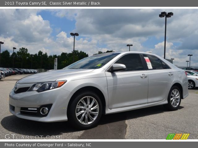 2013 Toyota Camry SE in Classic Silver Metallic
