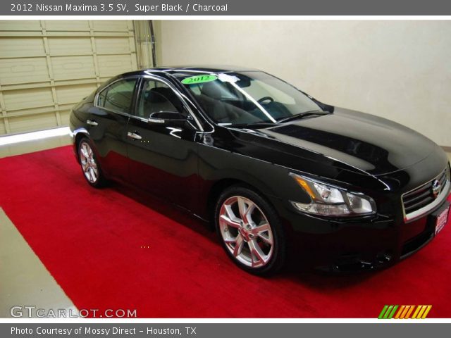 2012 Nissan Maxima 3.5 SV in Super Black