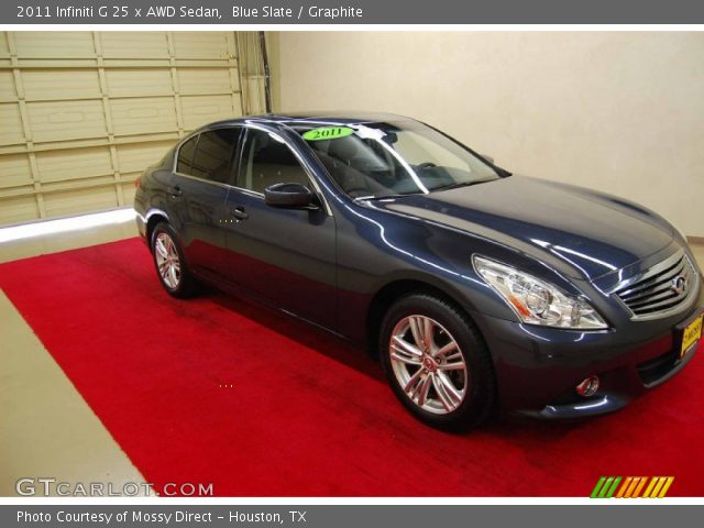 2011 Infiniti G 25 x AWD Sedan in Blue Slate