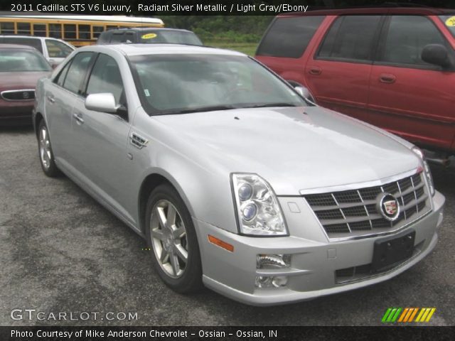 2011 Cadillac STS V6 Luxury in Radiant Silver Metallic