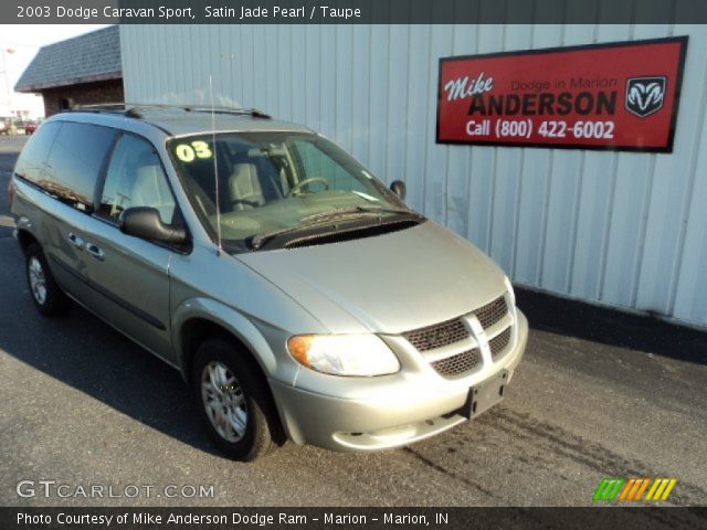 2003 Dodge Caravan Sport in Satin Jade Pearl