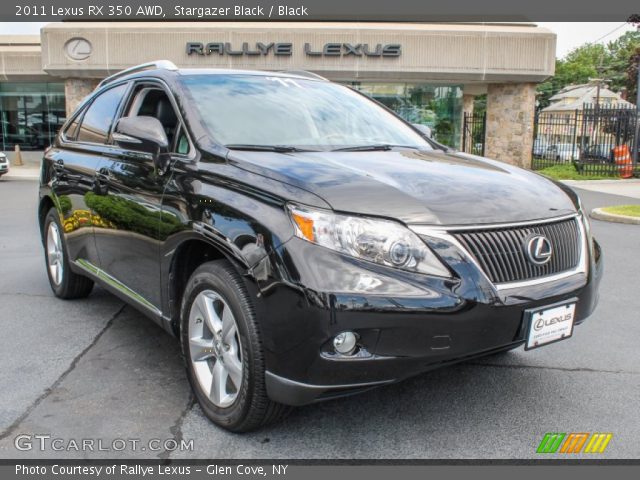 2011 Lexus RX 350 AWD in Stargazer Black