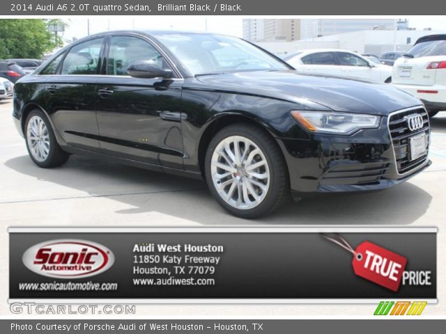 2014 Audi A6 2.0T quattro Sedan in Brilliant Black