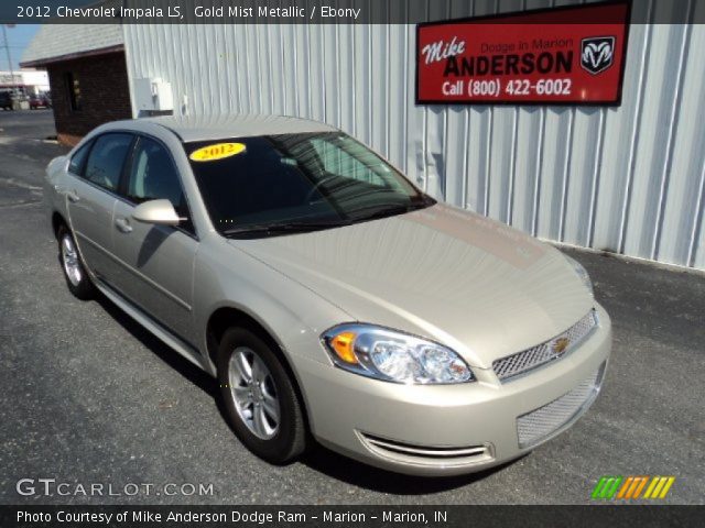 2012 Chevrolet Impala LS in Gold Mist Metallic