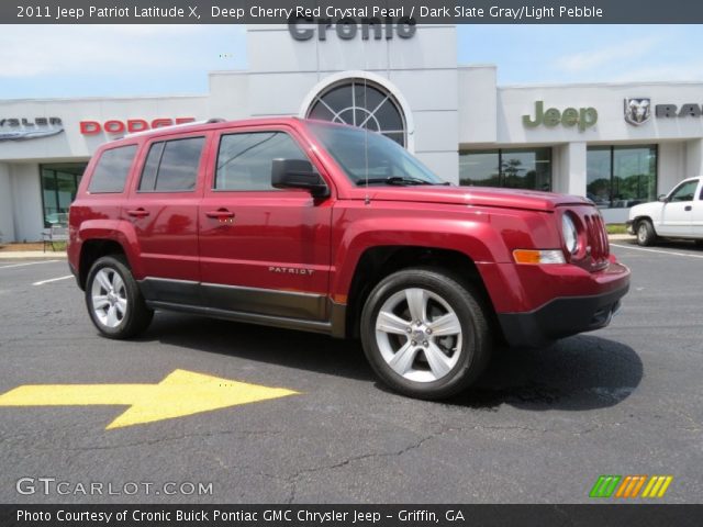 2011 Jeep Patriot Latitude X in Deep Cherry Red Crystal Pearl