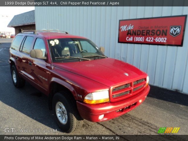 1999 Dodge Durango SLT 4x4 in Chili Pepper Red Pearlcoat