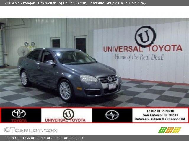 2009 Volkswagen Jetta Wolfsburg Edition Sedan in Platinum Gray Metallic