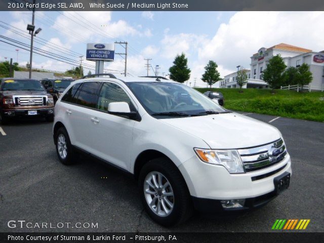 2010 Ford Edge SEL AWD in White Suede