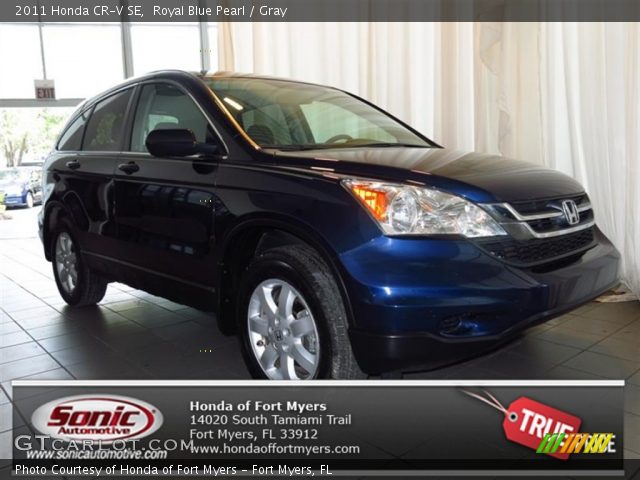 2011 Honda CR-V SE in Royal Blue Pearl