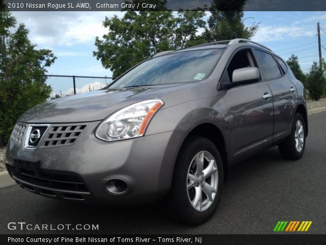 2010 Nissan Rogue SL AWD in Gotham Gray