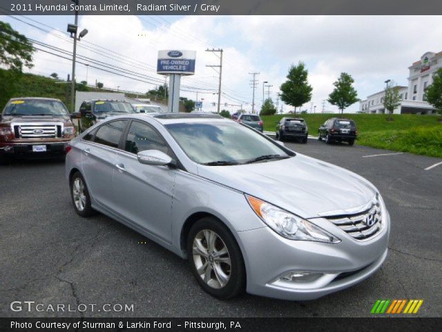 2011 Hyundai Sonata Limited in Radiant Silver