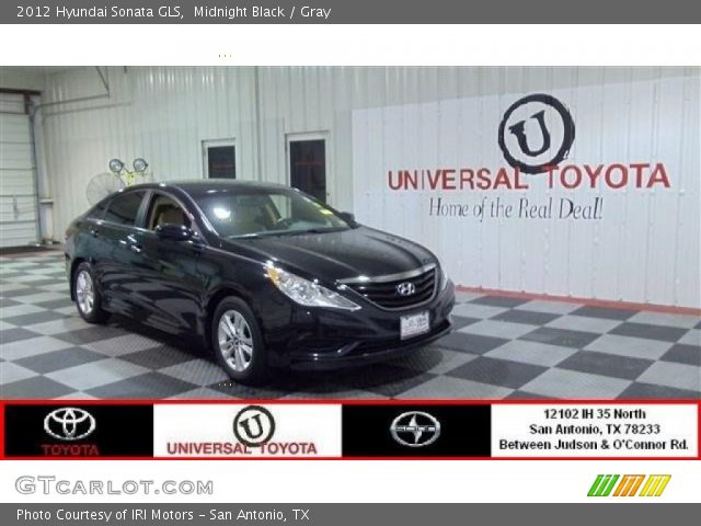 2012 Hyundai Sonata GLS in Midnight Black