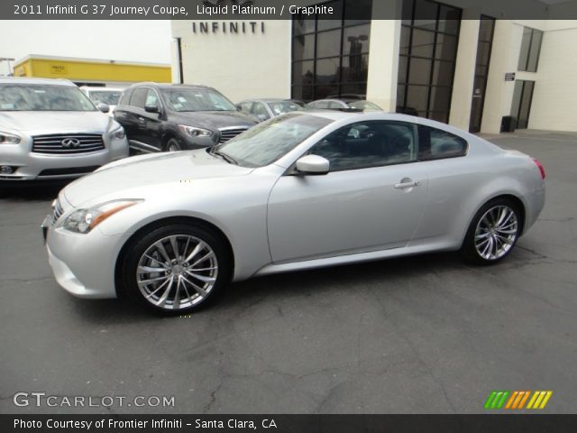 2011 Infiniti G 37 Journey Coupe in Liquid Platinum