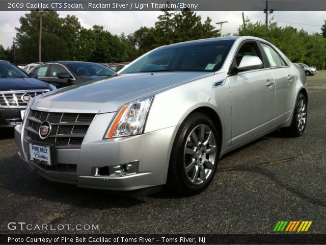2009 Cadillac CTS Sedan in Radiant Silver