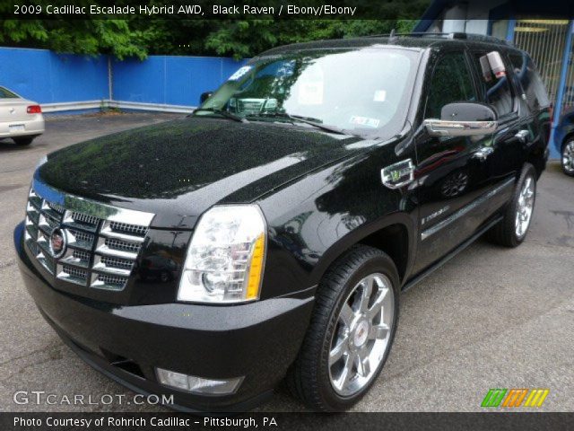2009 Cadillac Escalade Hybrid AWD in Black Raven