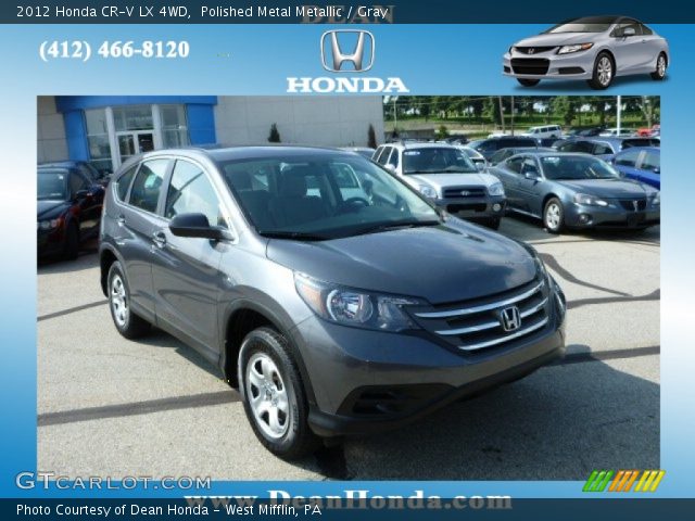 2012 Honda CR-V LX 4WD in Polished Metal Metallic