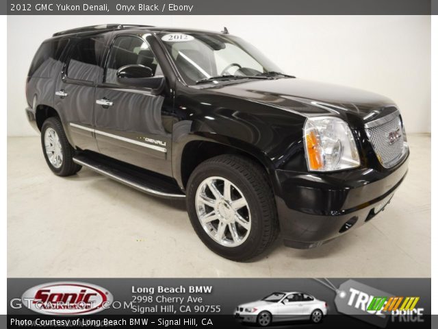 2012 GMC Yukon Denali in Onyx Black
