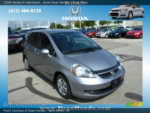 2008 Honda Fit Hatchback in Storm Silver Metallic