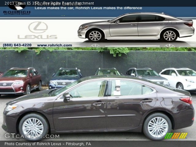2013 Lexus ES 350 in Fire Agate Pearl