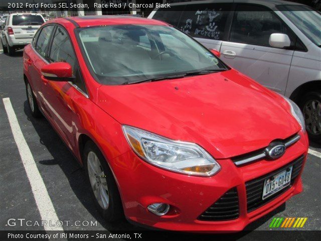 2012 Ford Focus SEL Sedan in Race Red