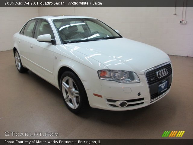 2006 Audi A4 2.0T quattro Sedan in Arctic White