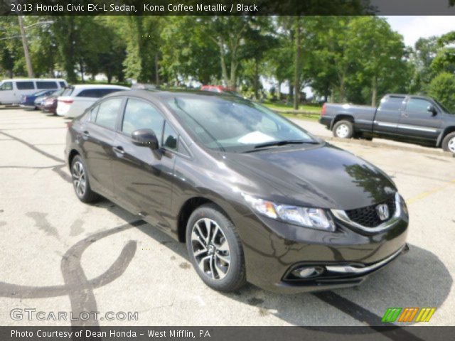 2013 Honda Civic EX-L Sedan in Kona Coffee Metallic