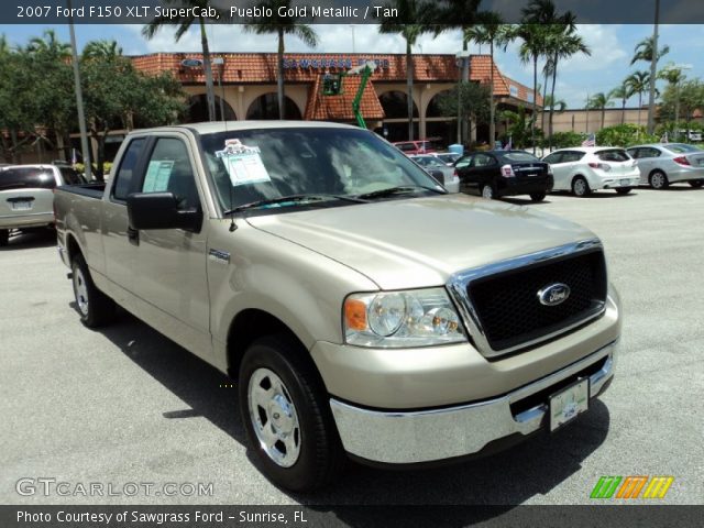 2007 Ford F150 XLT SuperCab in Pueblo Gold Metallic