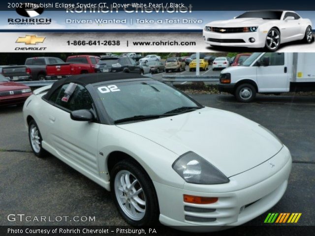 2002 Mitsubishi Eclipse Spyder GT in Dover White Pearl