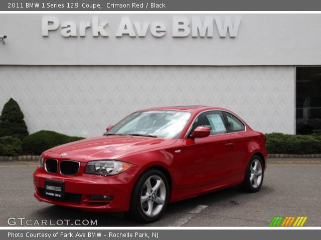 2011 BMW 1 Series 128i Coupe in Crimson Red
