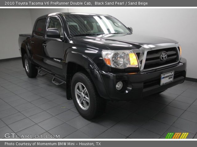 2010 Toyota Tacoma V6 PreRunner Double Cab in Black Sand Pearl