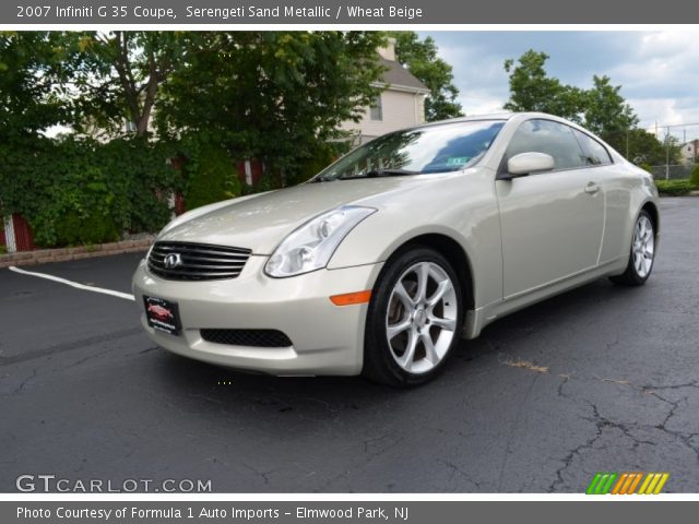2007 Infiniti G 35 Coupe in Serengeti Sand Metallic