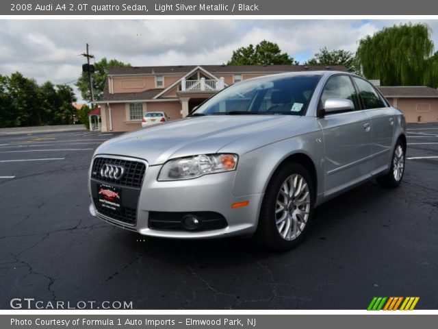 2008 Audi A4 2.0T quattro Sedan in Light Silver Metallic