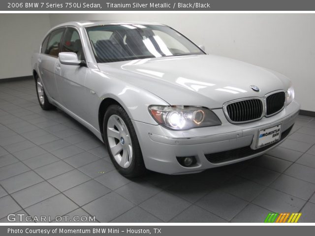 2006 BMW 7 Series 750Li Sedan in Titanium Silver Metallic