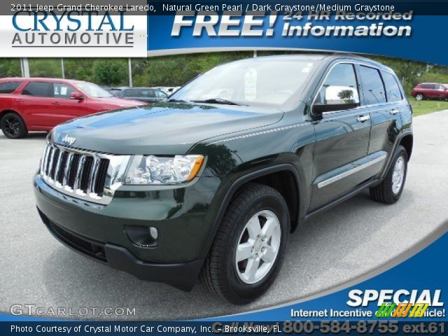 2011 Jeep Grand Cherokee Laredo in Natural Green Pearl