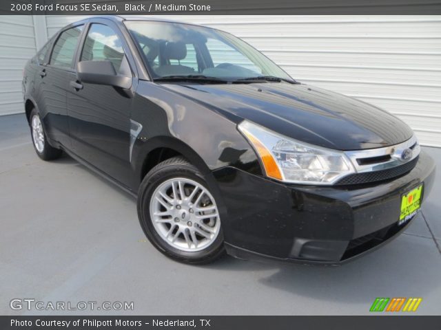 2008 Ford Focus SE Sedan in Black