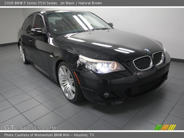2008 BMW 5 Series 550i Sedan in Jet Black