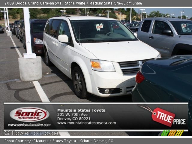 2009 Dodge Grand Caravan SXT in Stone White