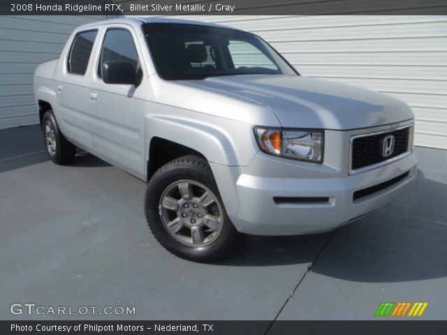 2008 Honda Ridgeline RTX in Billet Silver Metallic