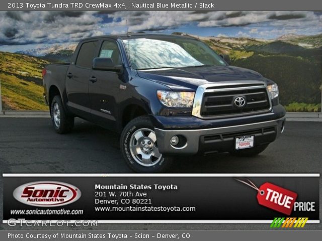 2013 Toyota Tundra TRD CrewMax 4x4 in Nautical Blue Metallic
