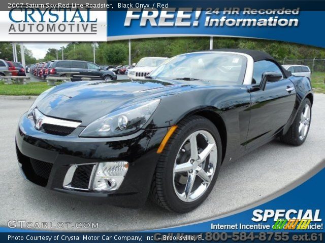 2007 Saturn Sky Red Line Roadster in Black Onyx