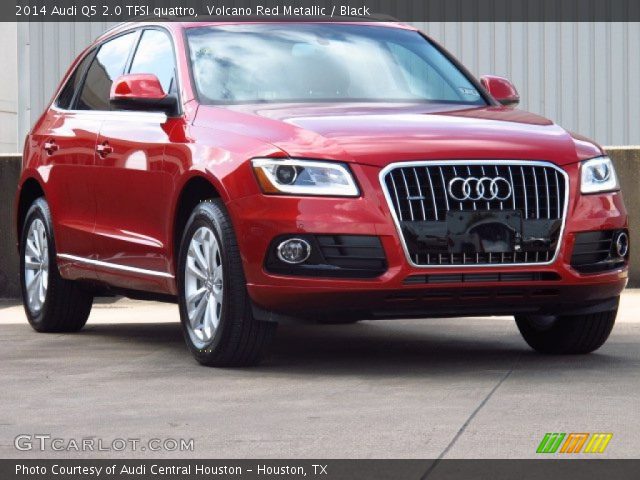 2014 Audi Q5 2.0 TFSI quattro in Volcano Red Metallic