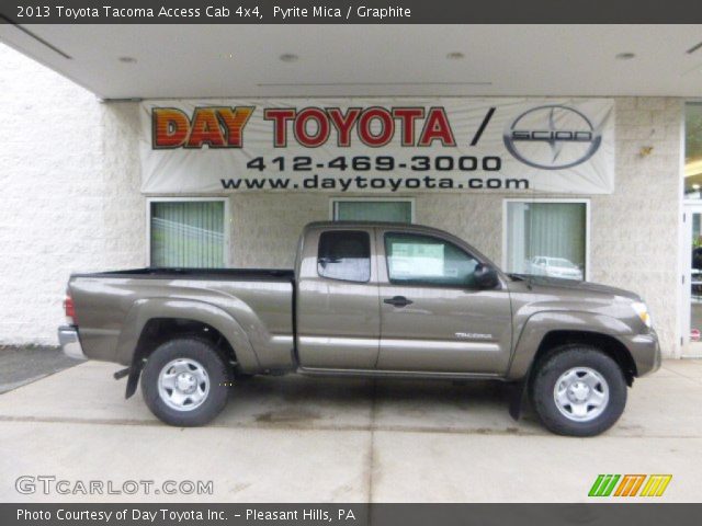 2013 Toyota Tacoma Access Cab 4x4 in Pyrite Mica