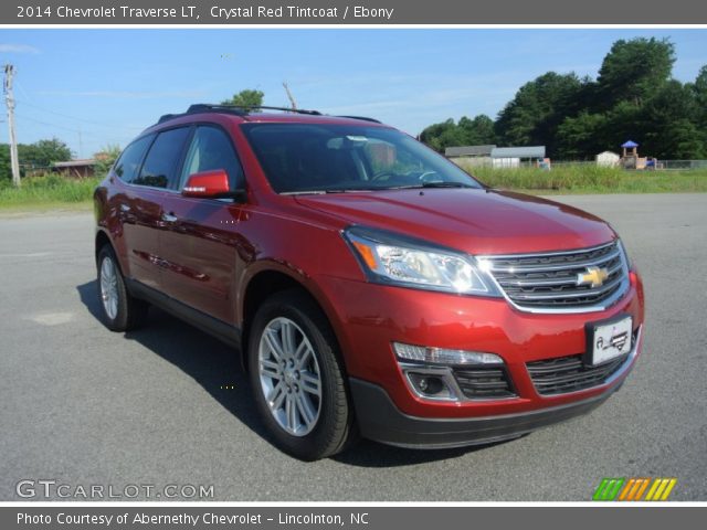 2014 Chevrolet Traverse LT in Crystal Red Tintcoat