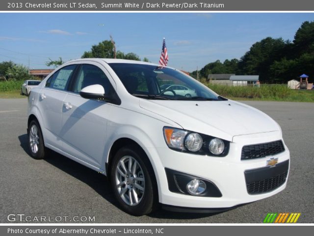 2013 Chevrolet Sonic LT Sedan in Summit White